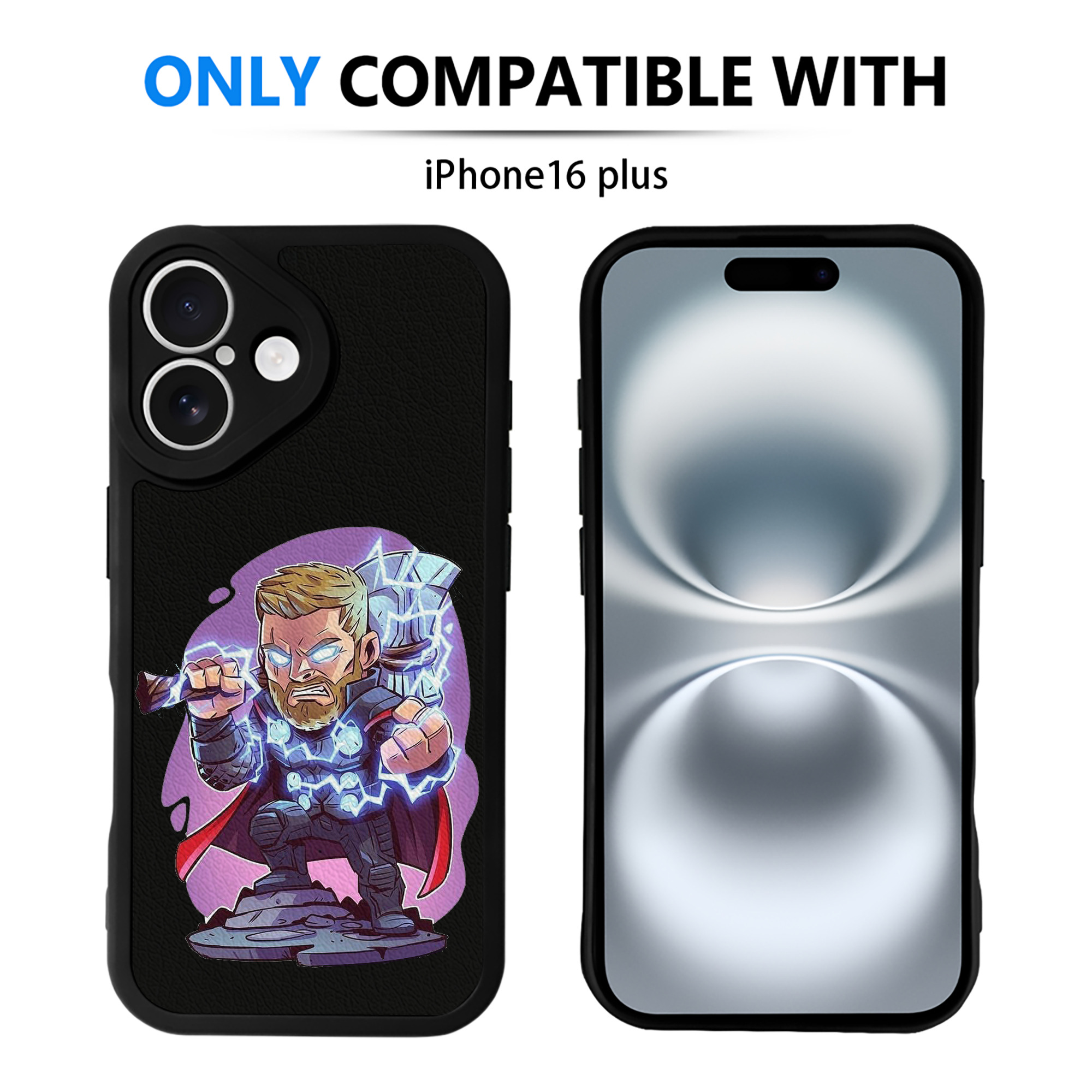 （画像用） アベンジャーズ The Avengers 【iPhone 16シリーズ対応】シリコンスマホケース（レザー調） 材質：シリコン